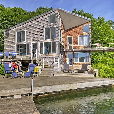 Waterfront Deruyter Home With Private Dock! New Woodstock Exterior foto