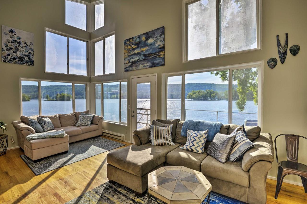 Waterfront Deruyter Home With Private Dock! New Woodstock Exterior foto